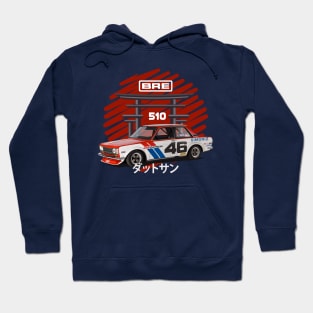 Bre Datsun 501 Car Bluebird Hoodie